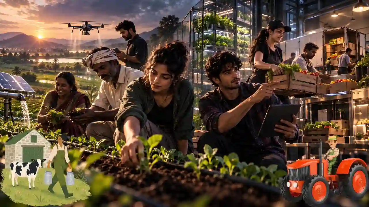 Agriculture and farming business ideas for young people starting an agri business in rural India